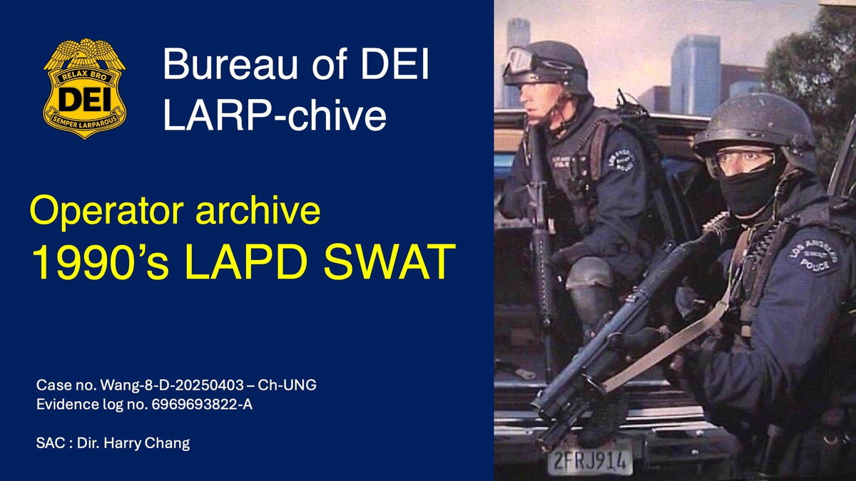 The late 90's LAPD SWAT - the LARP archives 001