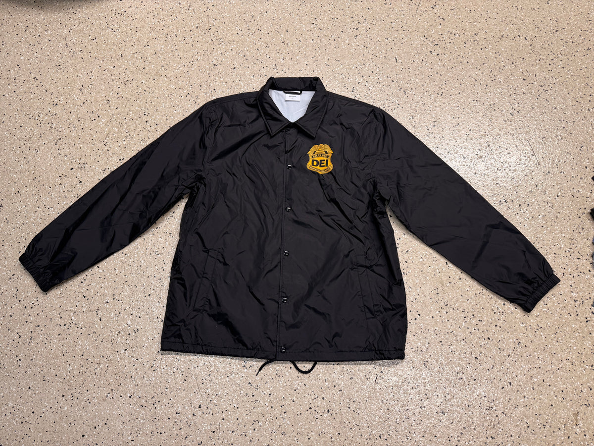 Windbreaker, DEI, Black, 1ct