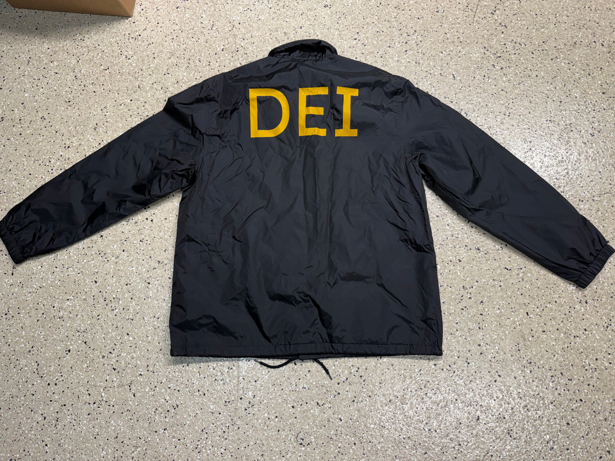 Windbreaker, DEI, Black, 1ct