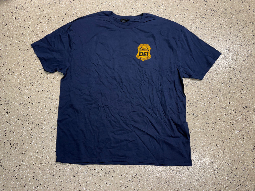 T-Shirt, DEI, Blue, 1ct