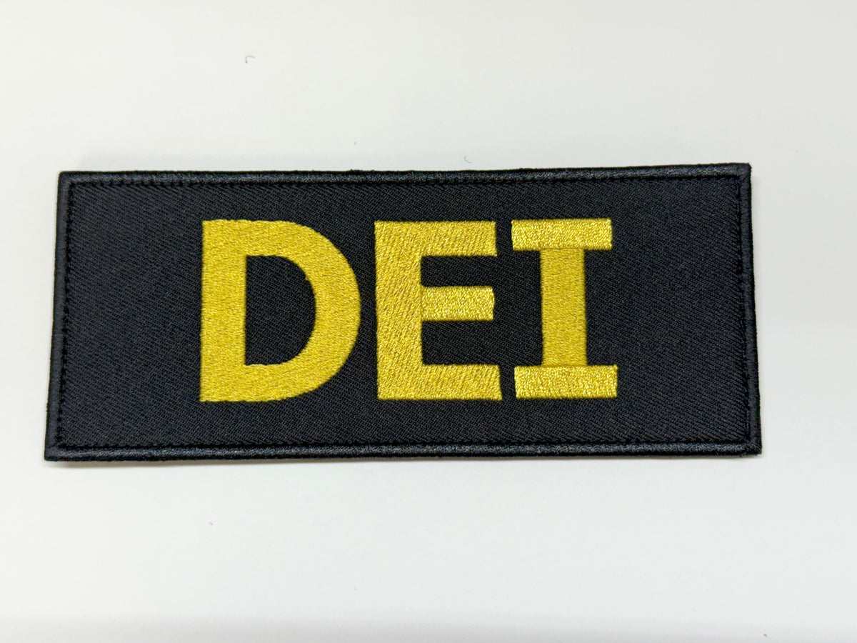 Patch, Standard (Vest Back), DEI identifier