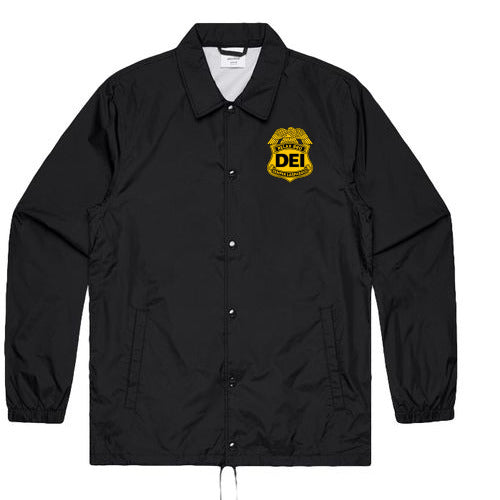 Windbreaker, DEI, Black, 1ct