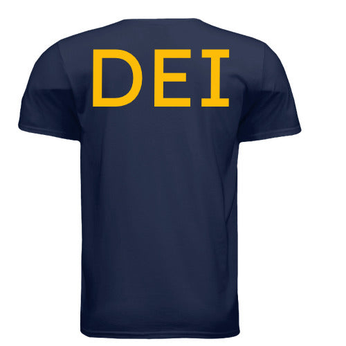 T-Shirt, DEI, Blue, 1ct